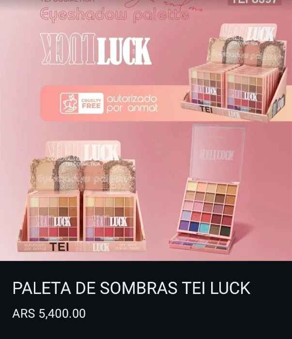 Paletas de Sombras