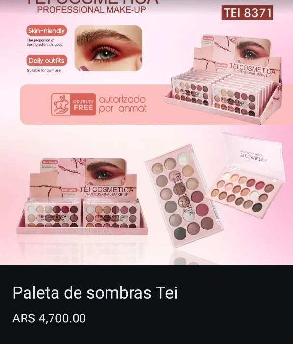 Paleta de Sombras