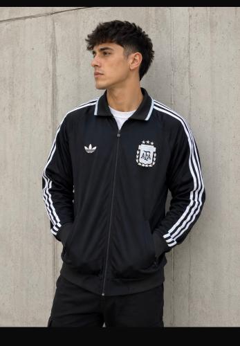 Campera Afa  Modelo : Otamendi Premium  Logos Bordados   Cuello Tejido