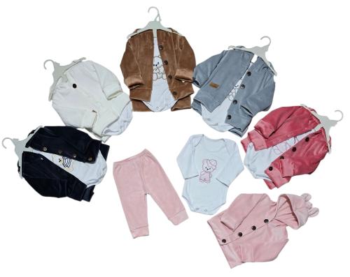 Conjunto 3 Piezas Pluch Bifas