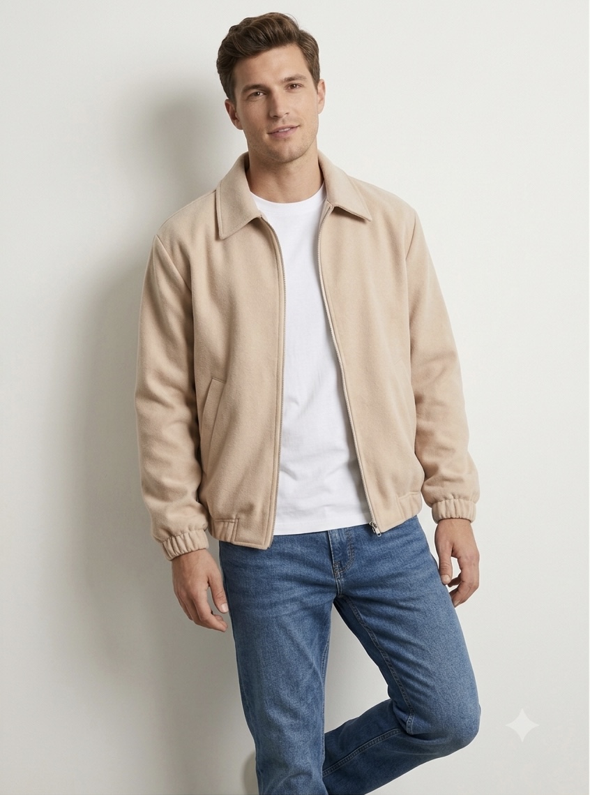 Campera Bomber Harrignton Cazadora Chaqueta de Paño Velour Hombre - 669D6E73-CCCA-4C7A-BAC3-6804D9C448C9.jpeg