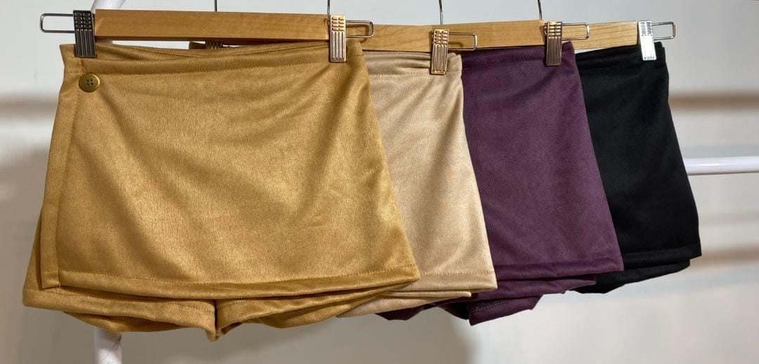 Shorts Pollera Gamuza - Imagen 2