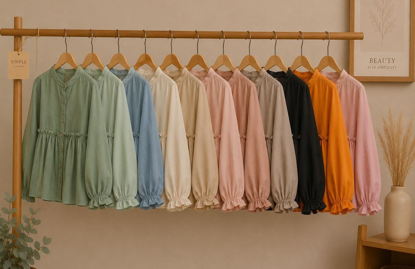 Camisa Frunce Poplin - Imagen 2