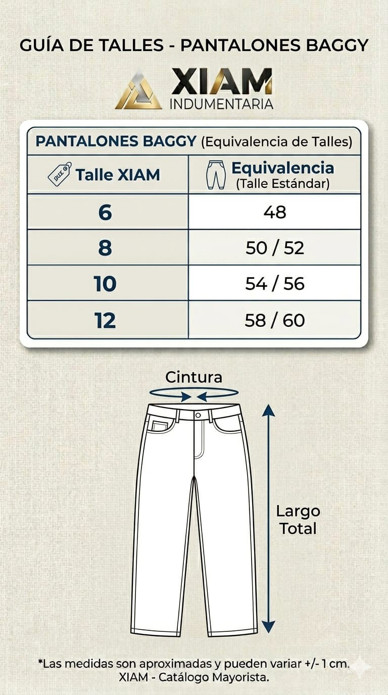Joggin Baggy Unisex Talles Especiales - Imagen 3