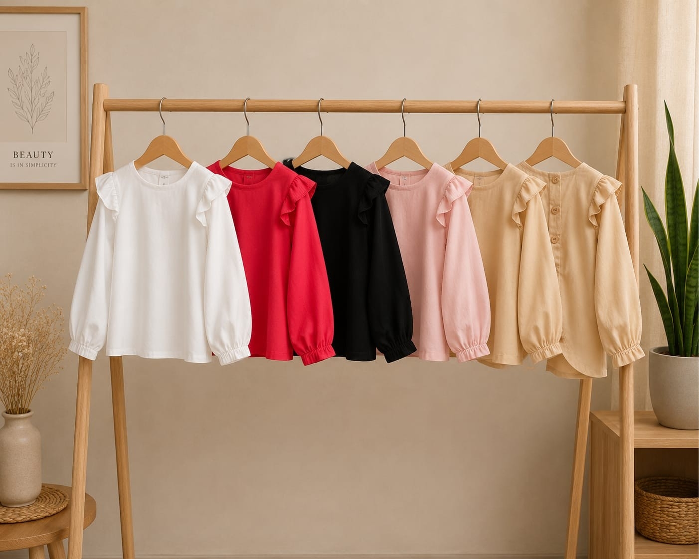Camisa Volado Poplin - Imagen 2