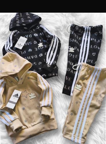 Conjunto Adidas Modelo Roma  Darlon con Lurex