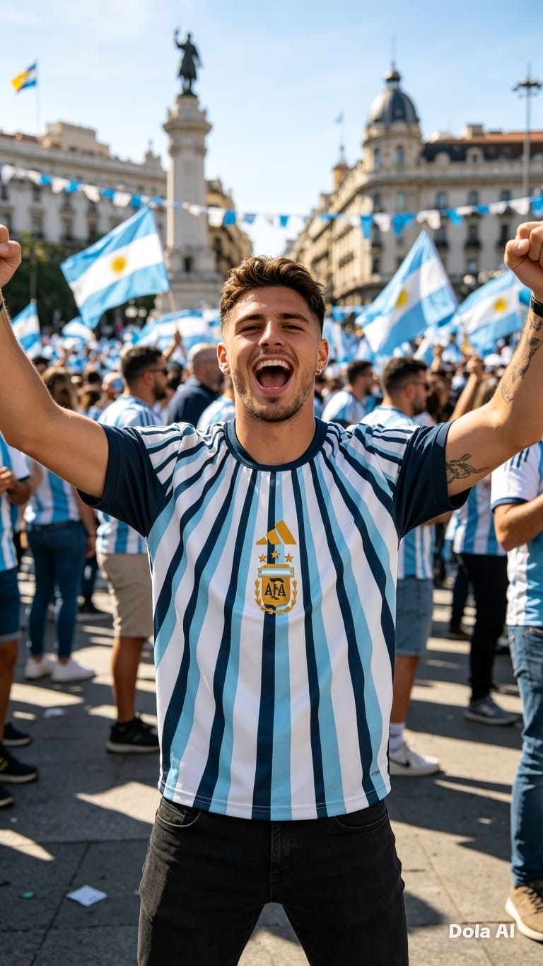 Camiseta Argentina - Imagen 2