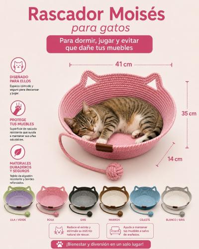 Moises Rascador para Gatos