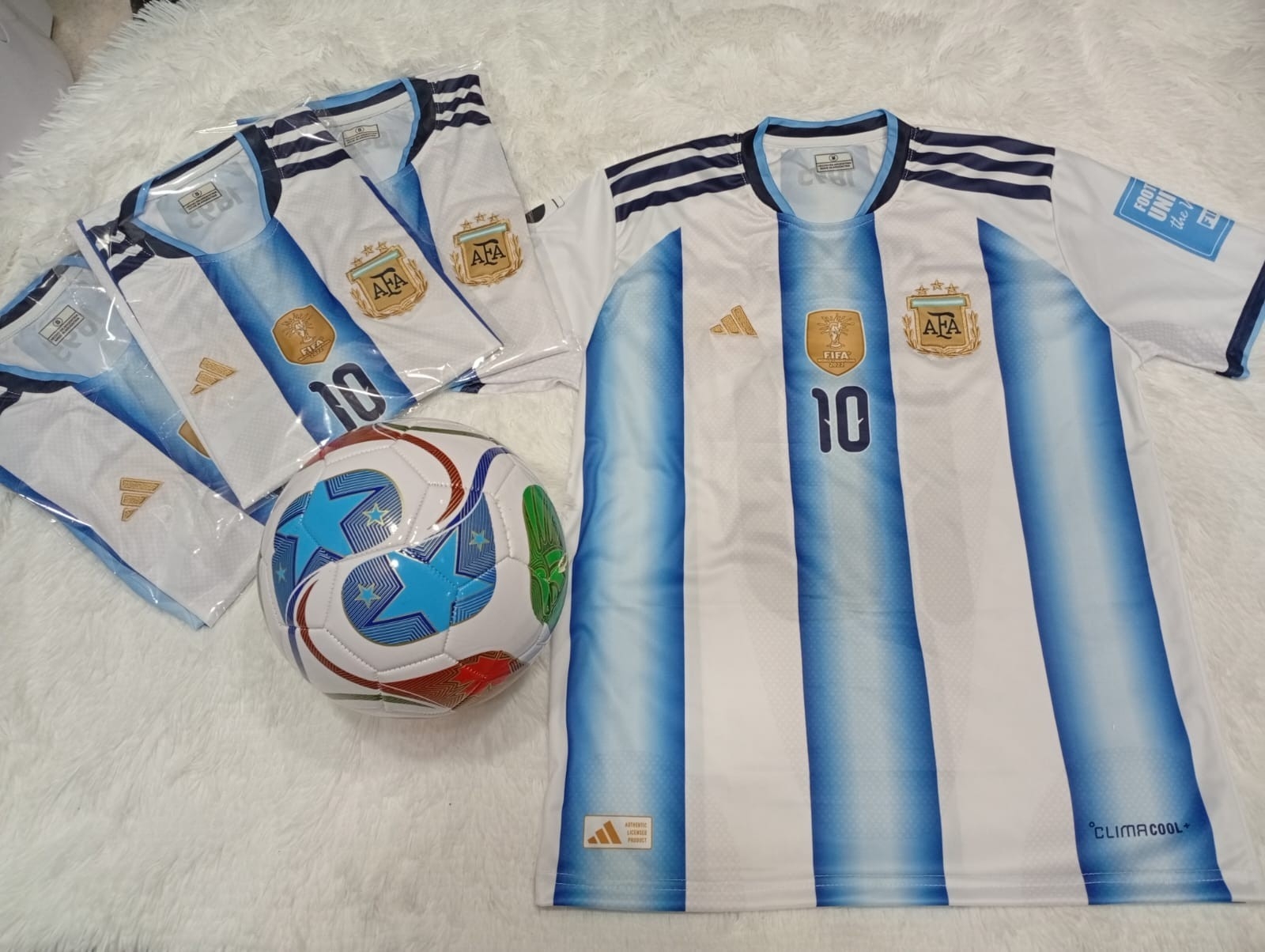 Camiseta de la Selección Argentina con Escudo Bordado!!! - Imagen 3