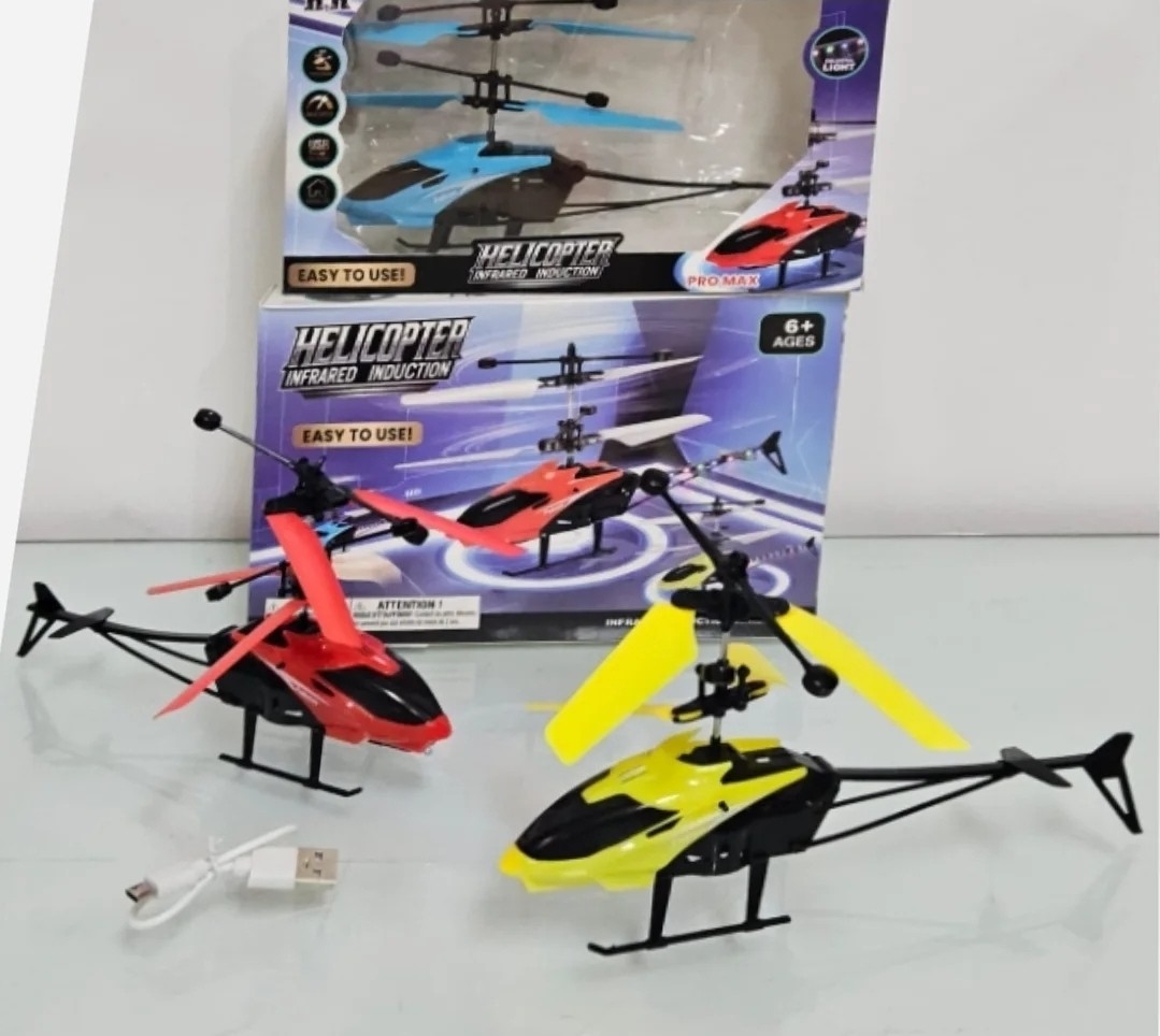 Helicoptero Volador C/ Luz Sensor - Imagen 6