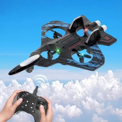 Avion Viral C/ Control Remoto + Luz - Imagen 4