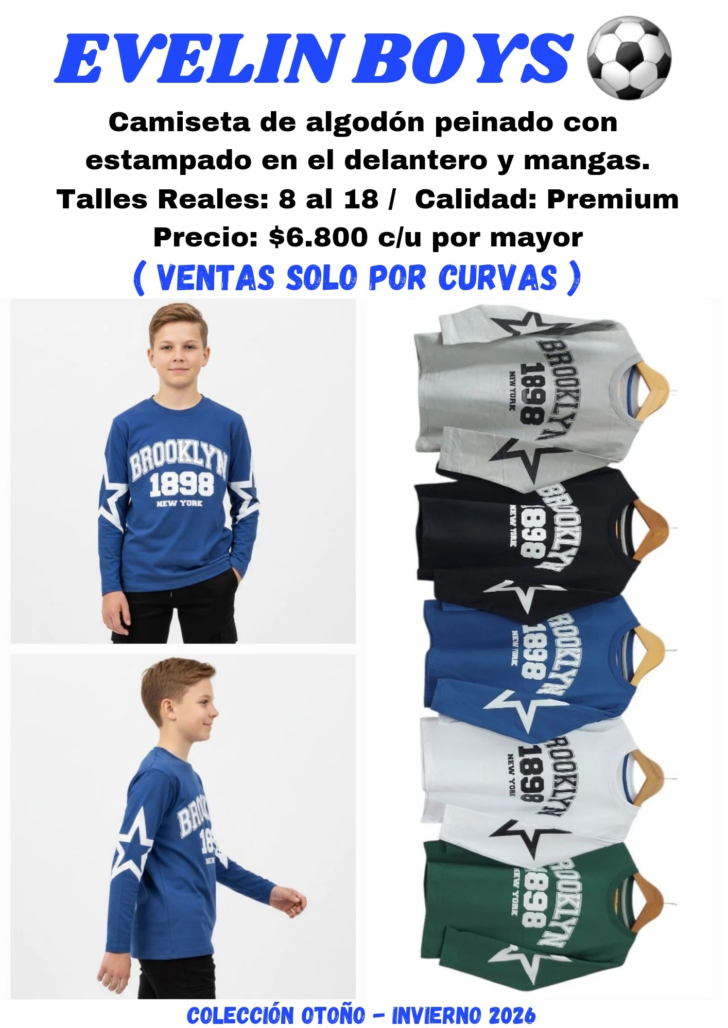 Camiseta Brooklyn - Imagen 1