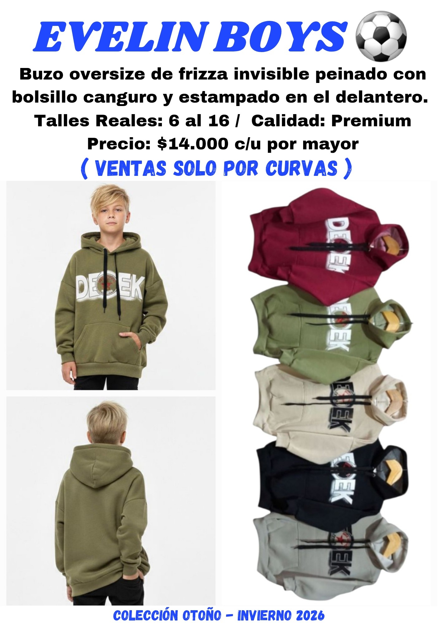 Buzo Oversize Deek - Imagen 1