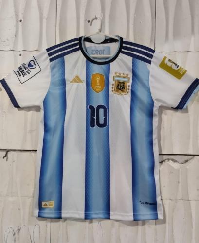 Camiseta Argentina 4 Estrellas Bordadaa - Miniatura 2