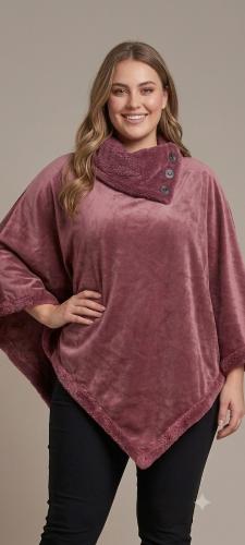 Ponchos Plush Lisos