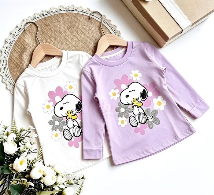 Camiseta Algodón Peinado Nena