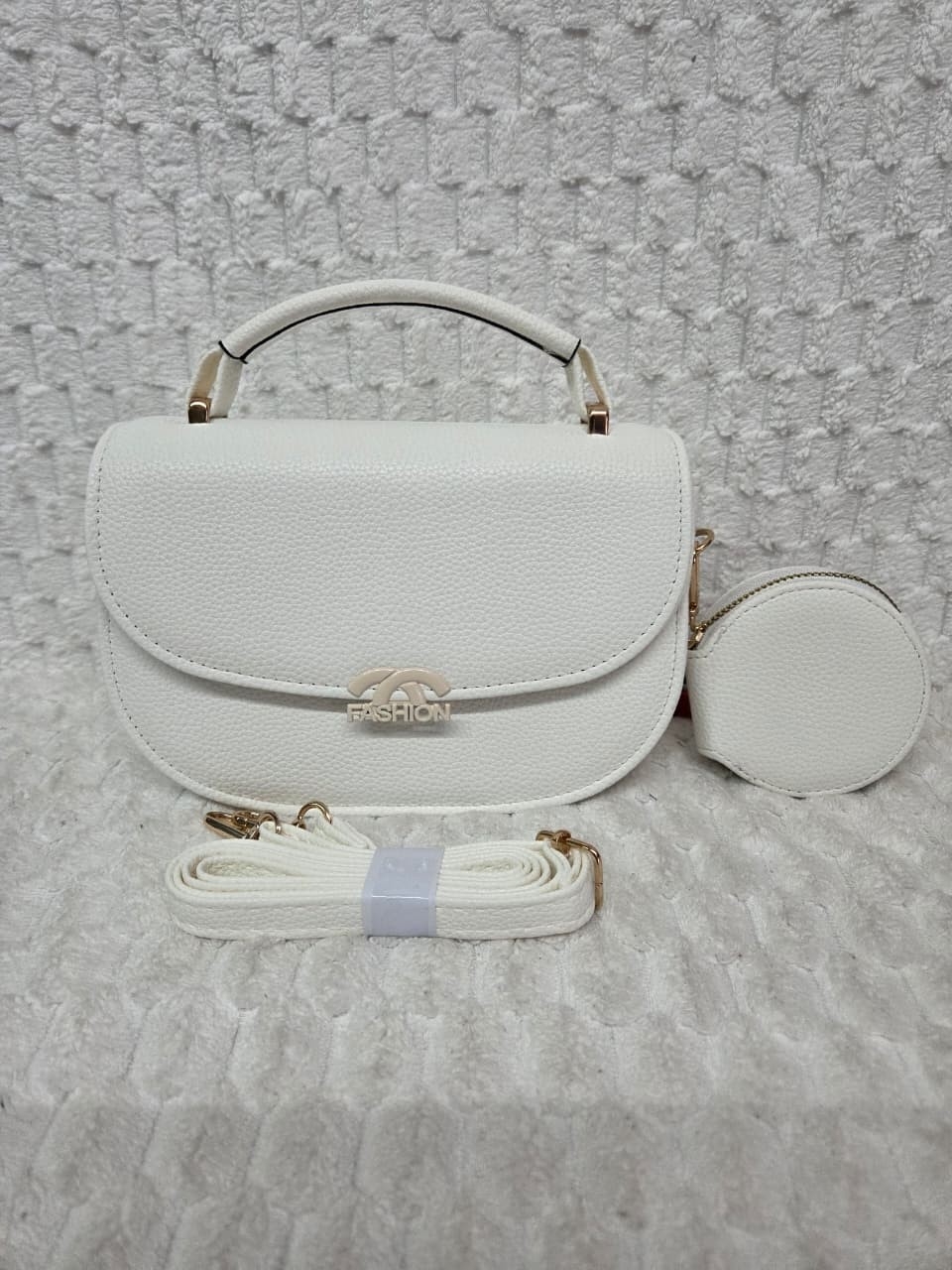 Morral de Cuero Pu con Monedero - Imagen 2