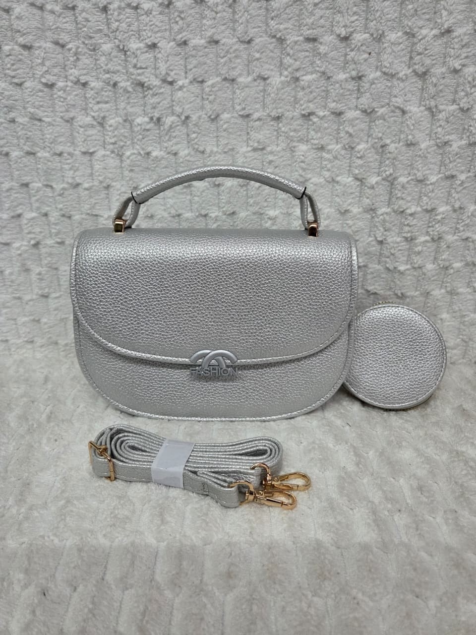 Morral de Cuero Pu con Monedero - Imagen 3