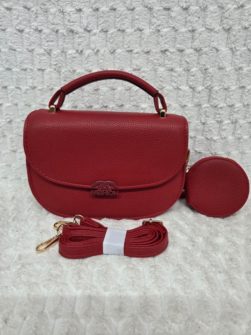 Morral de Cuero Pu con Monedero - Imagen 4