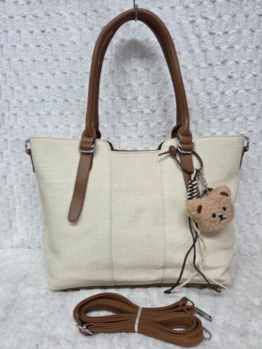 Cartera Grande de Cuero Pu