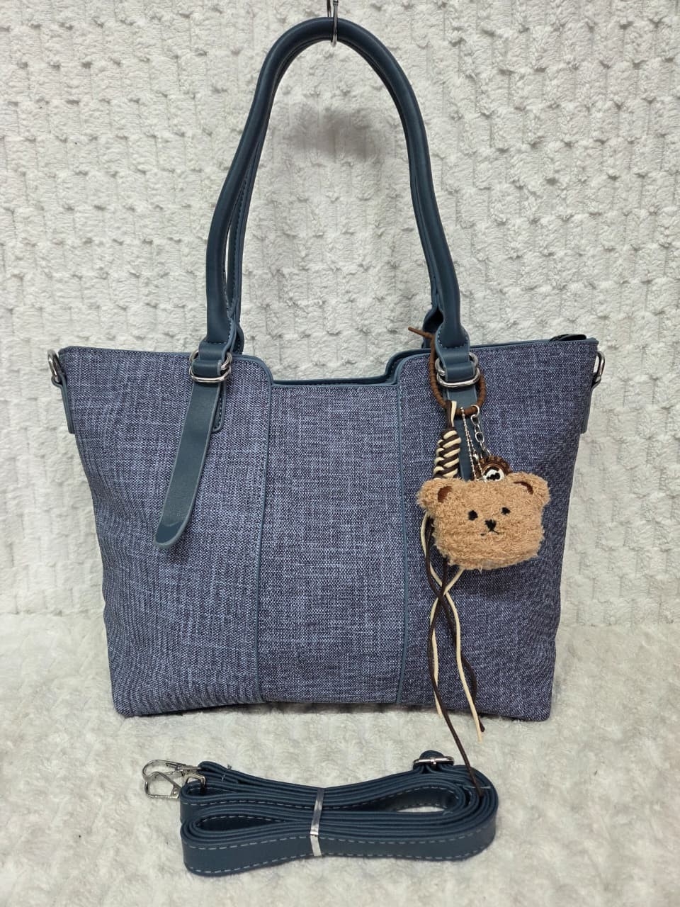 Cartera Grande de Cuero Pu - Imagen 3