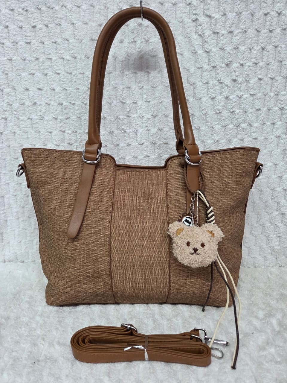 Cartera Grande de Cuero Pu - Imagen 5