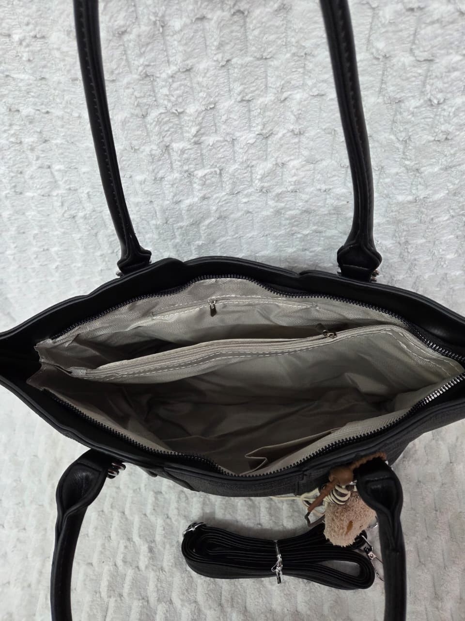 Cartera Grande de Cuero Pu - Imagen 7