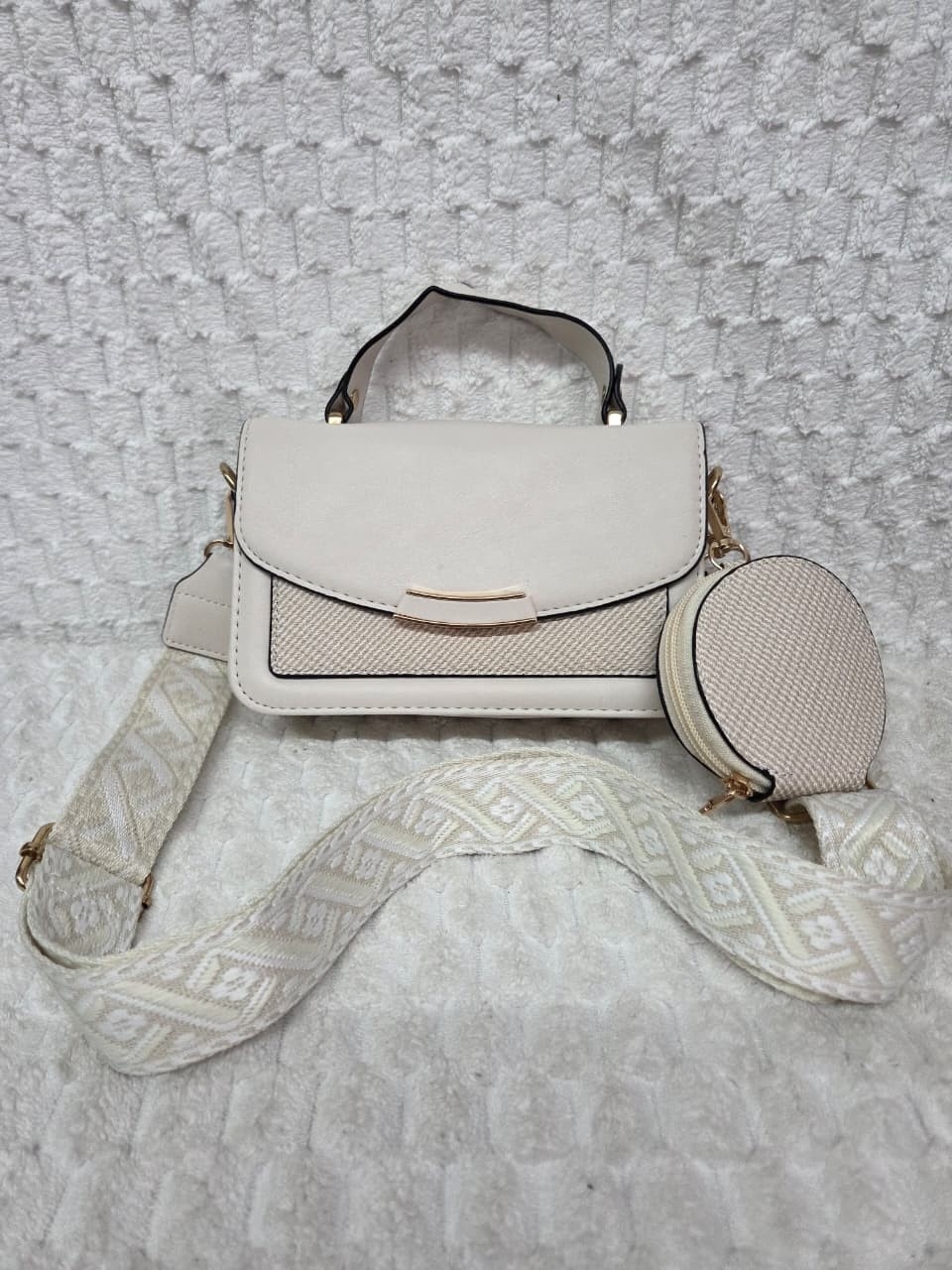 Morral de Cuero Pu Excelente Calidad - Imagen 4