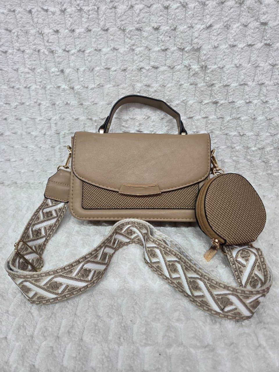 Morral de Cuero Pu Excelente Calidad - Imagen 5