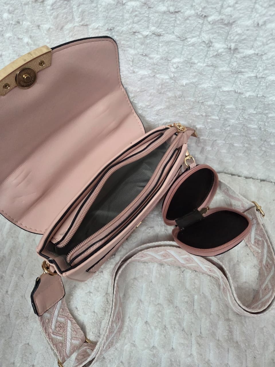 Morral de Cuero Pu Excelente Calidad - Imagen 9