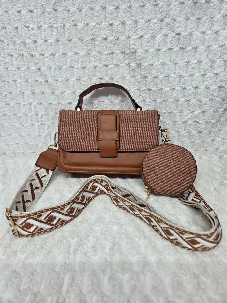 Morral Cuero Pu - Imagen 2