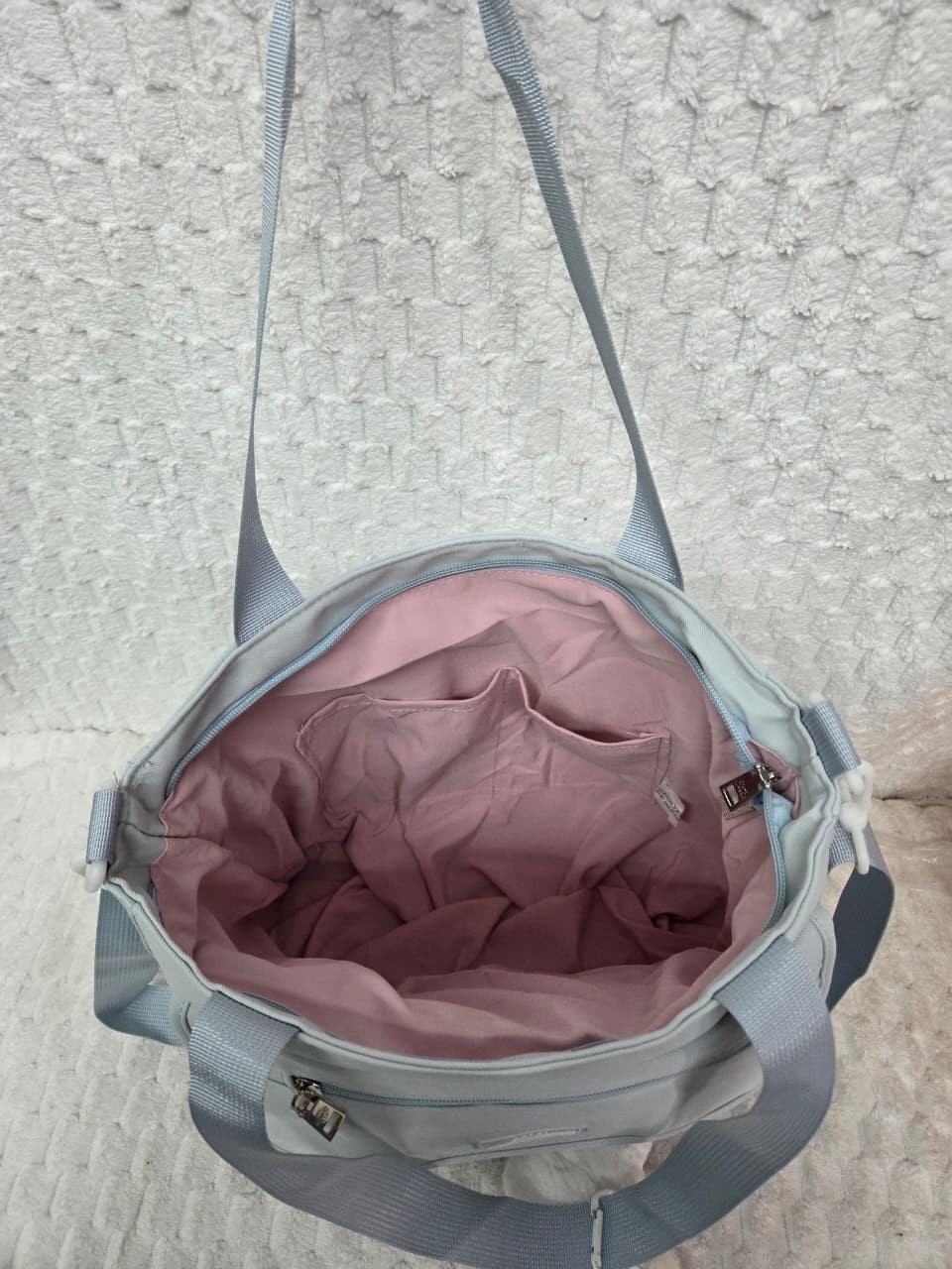 Bolso Morral Tela Impermeable - Imagen 9
