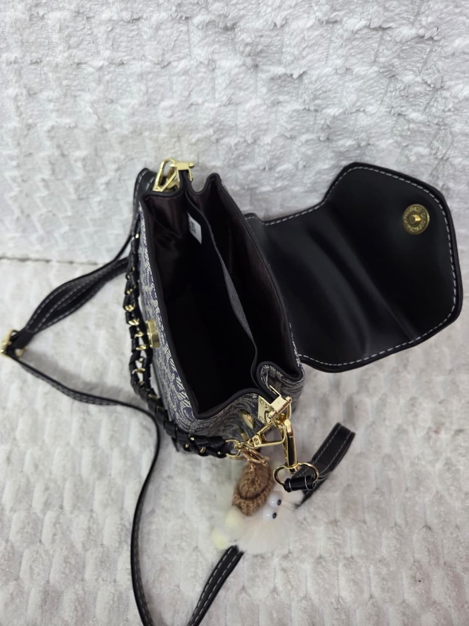Mini Morral Portacelular Cuero Pu - Imagen 6