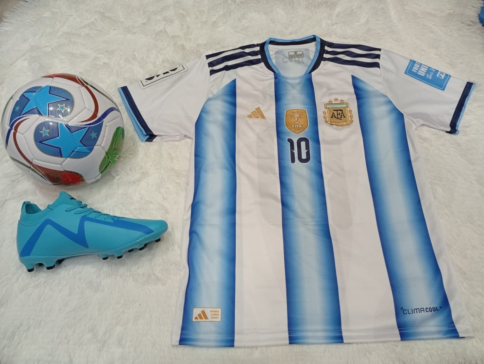 Camiseta de la Selección Argentina con Escudo Bordado!! - Imagen 2