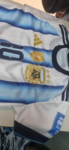 Camiseta de la Selección Argentina con Escudo Bordado!! - Miniatura 4
