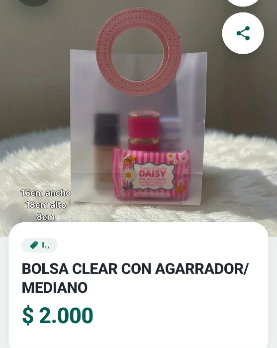 Bolsita para Combos  Emprendedores