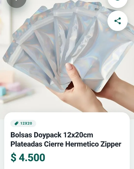 Bolsita Doypack por 12