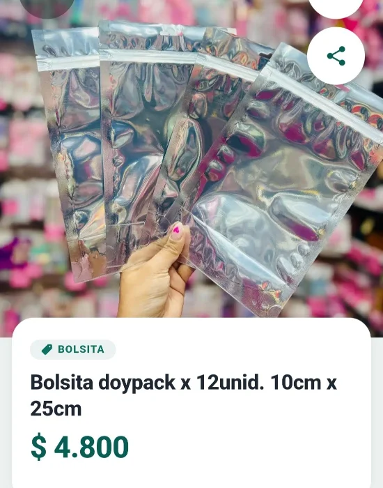 Bolsita Doypack por 12 Grande