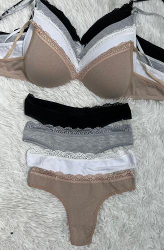 Conjunto Triangulo con Puntilla