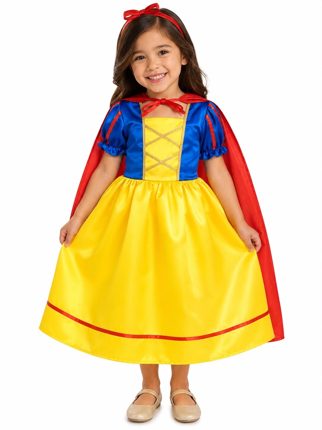 Vestido Blancanieves con Capa - Imagen 1