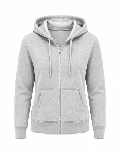 Campera de Dama Algodón Frizado Penado - Miniatura 6
