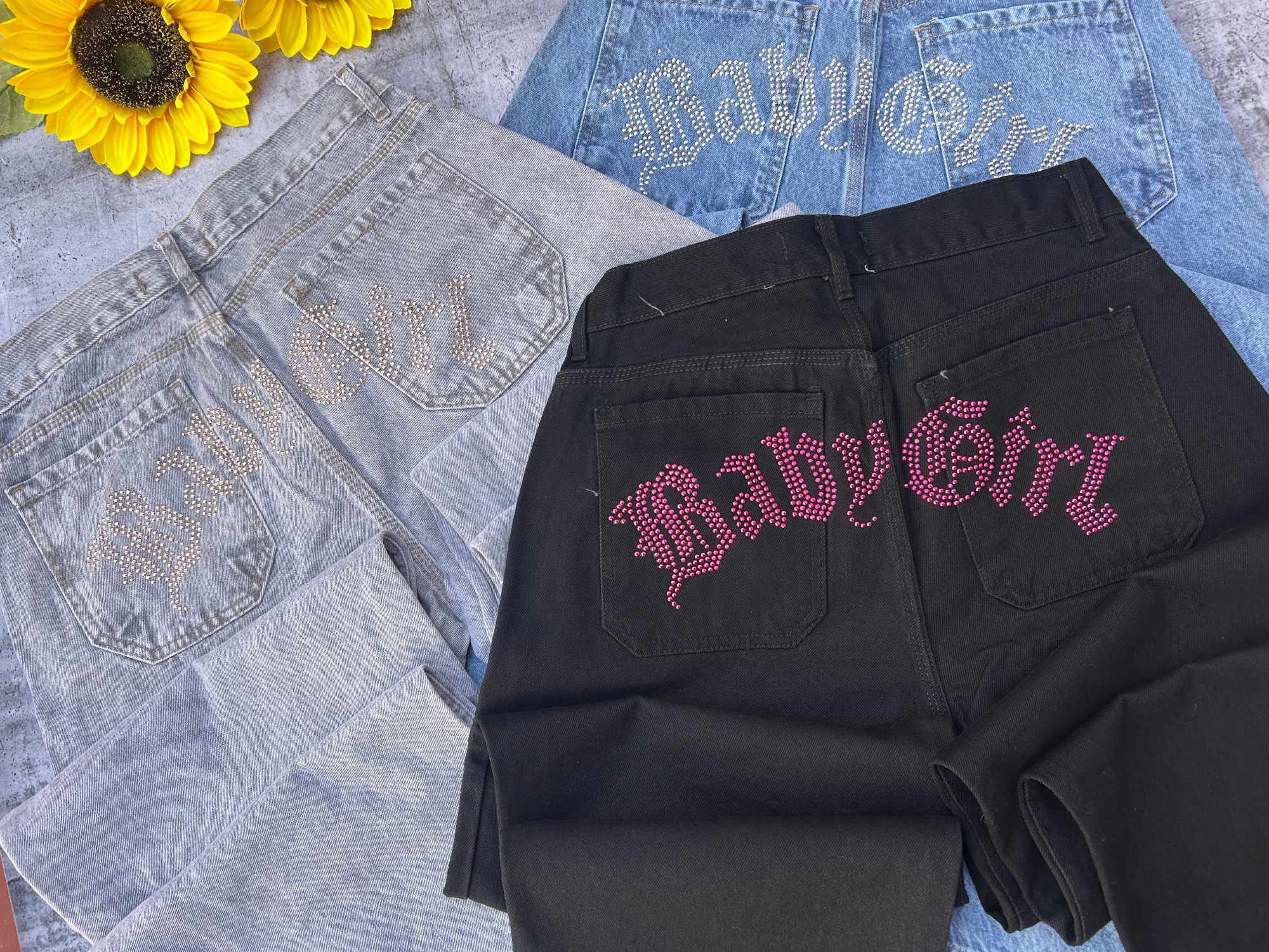 Baggy Baby Girl Stras - Imagen 5