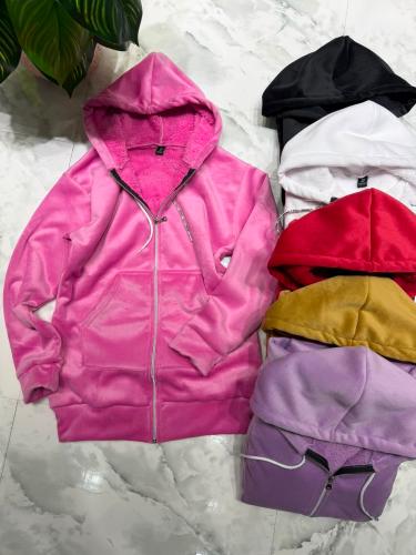 Maxicampera Sarakey con Piel por Dentro para Mujer