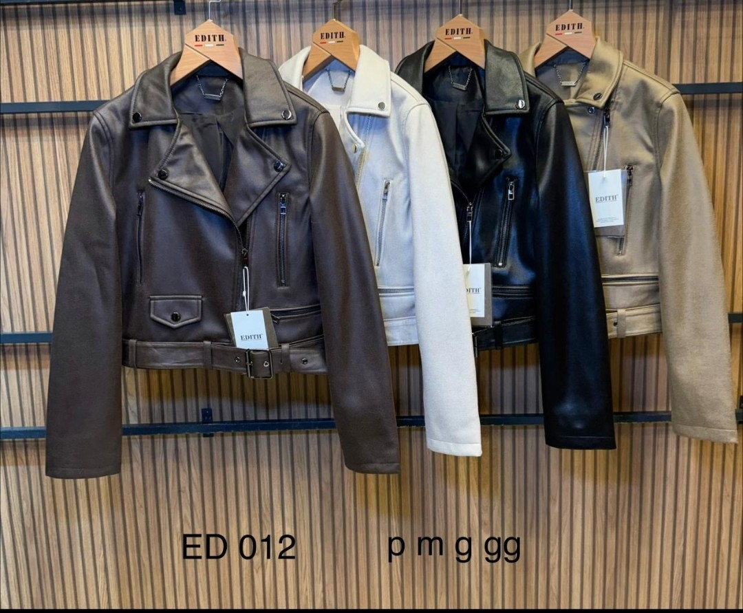 Campera Ecocuero Importada Edith - Imagen 1