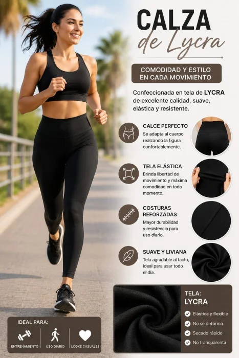 Calza Microfibra Lycra