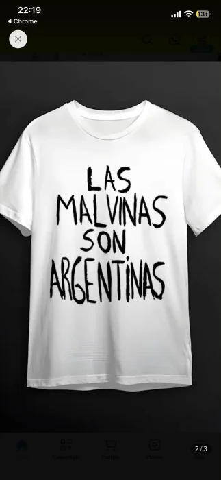 Remera Malvinas