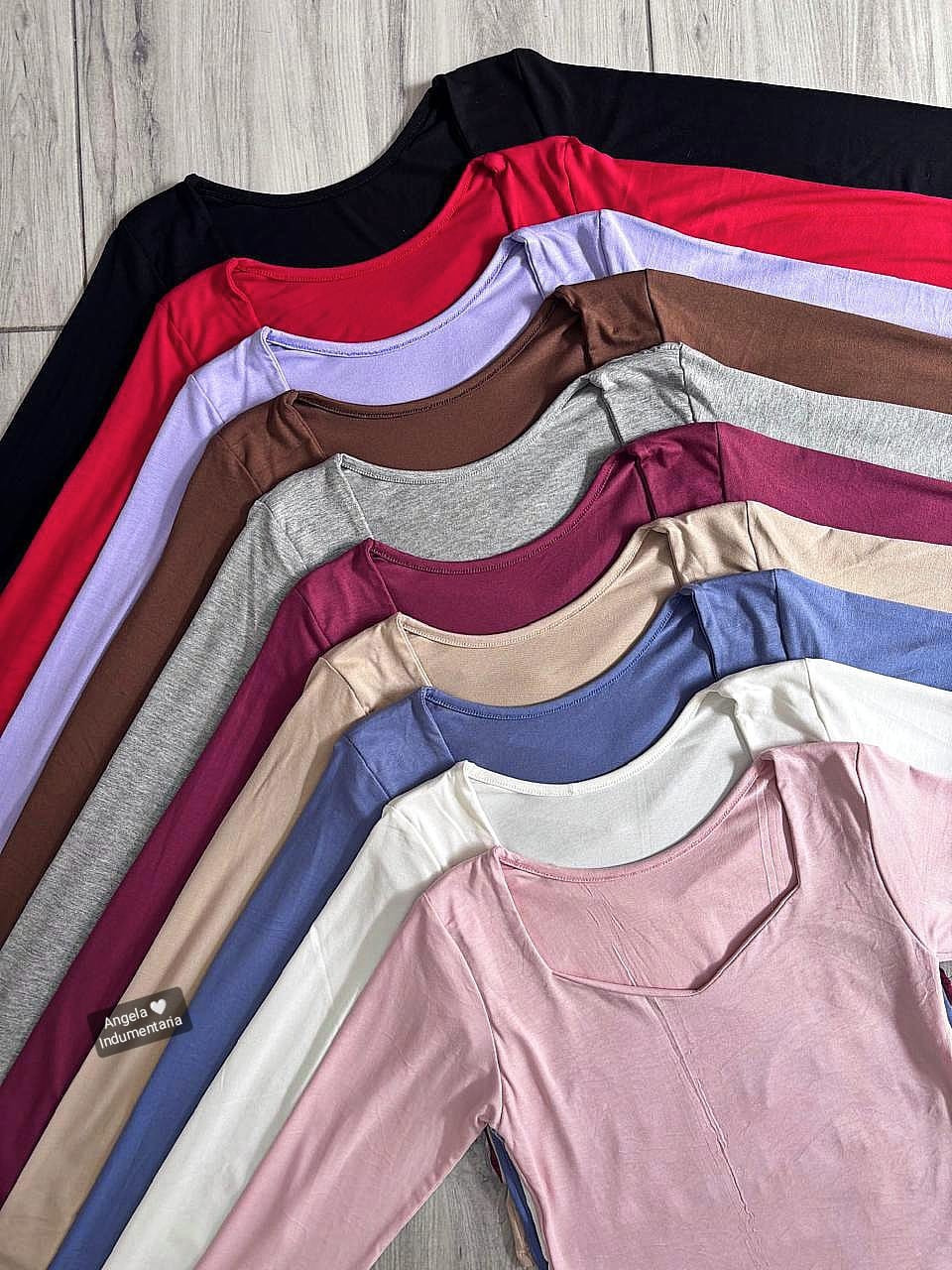 Camiseta Cuello Espejo Modal - Imagen 2