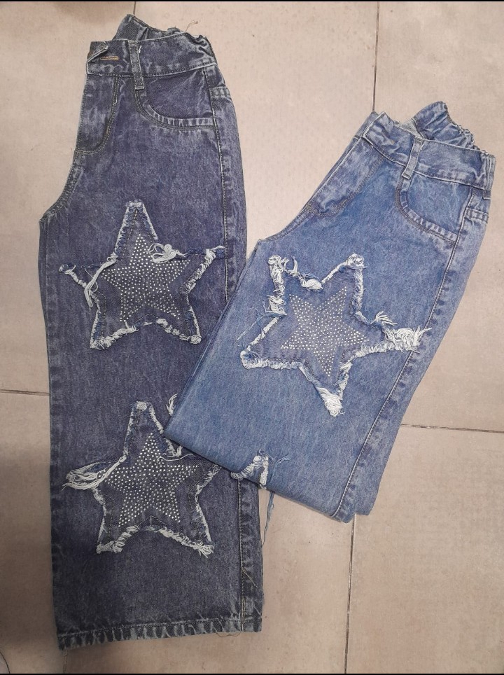 Jeans con Dos Estrellas - Imagen 1