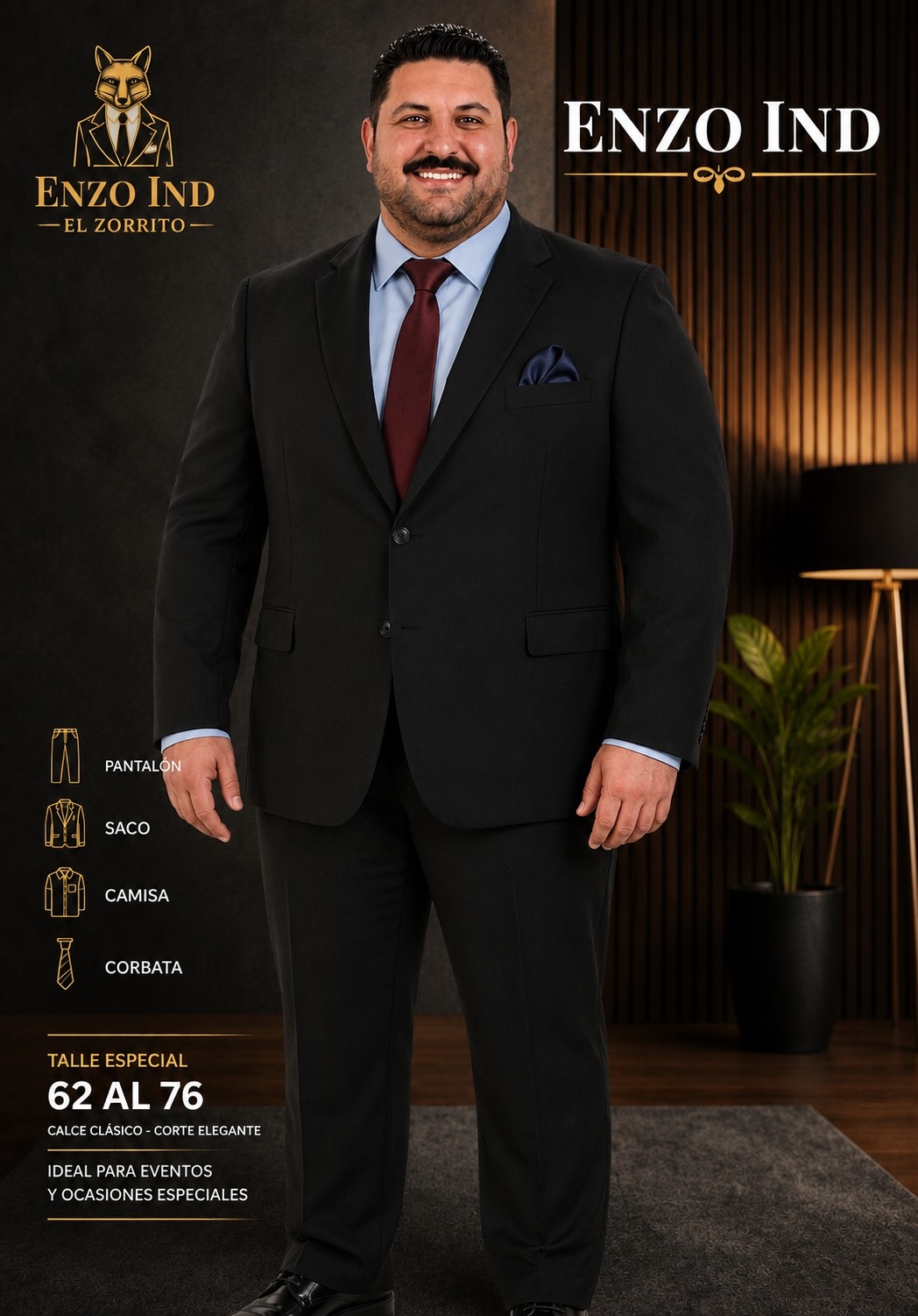 Trajes Hombre Talles Grandes - Imagen 2