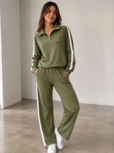 Conjunto con Franja  de Plush